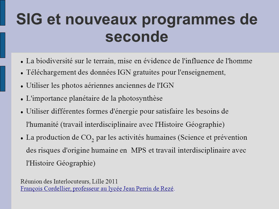 programme mps seconde